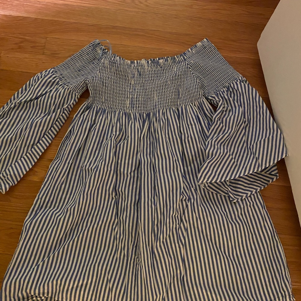 Zara linen mini dress